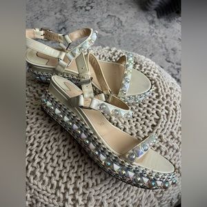 Christian Louboutin pearl sandals